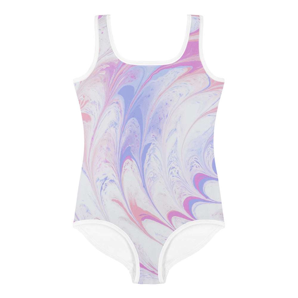 Fluid Colors Flair Girl's Swimsuit - FLAKOUT