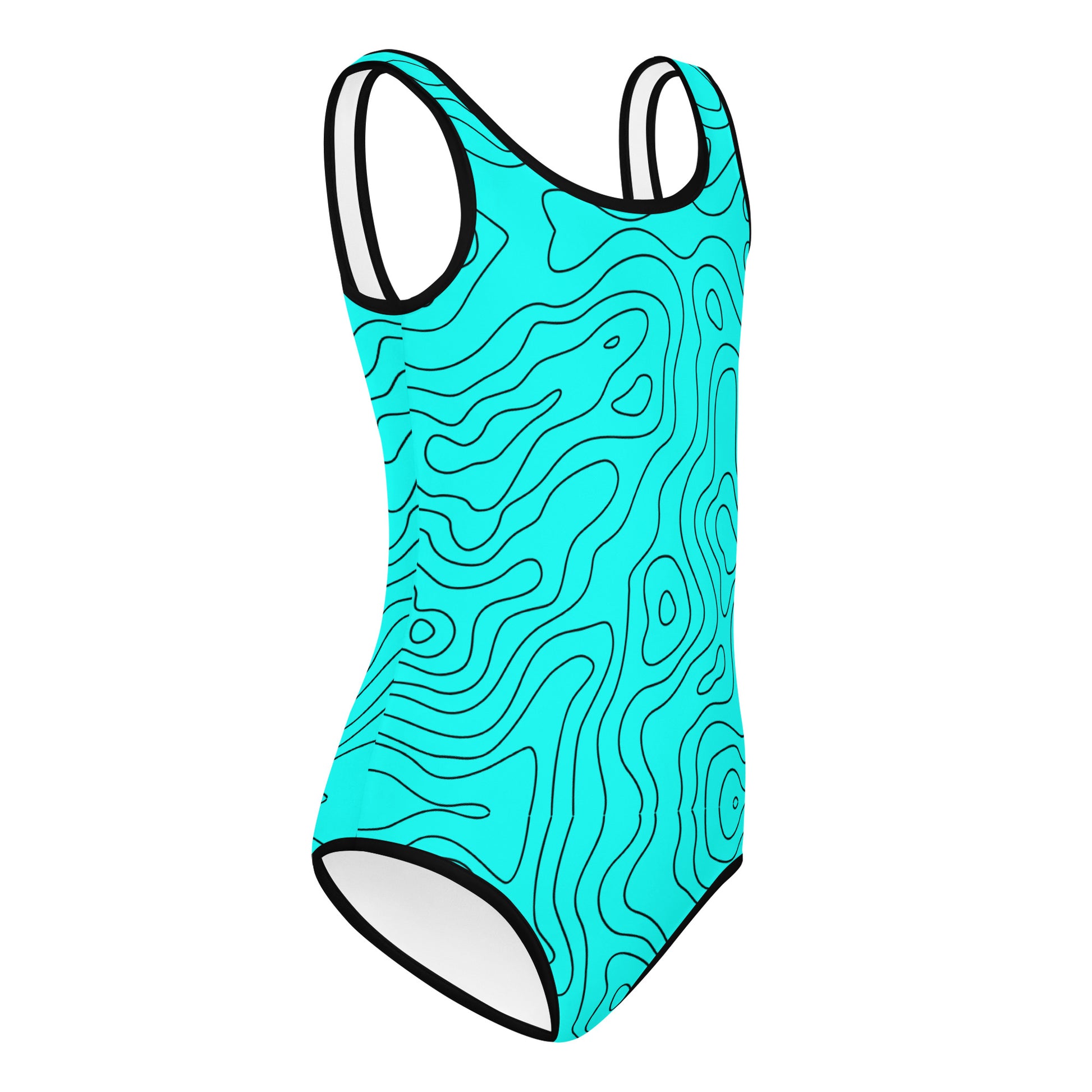 Blue Abyss Girl's Swimsuit - FLAKOUT