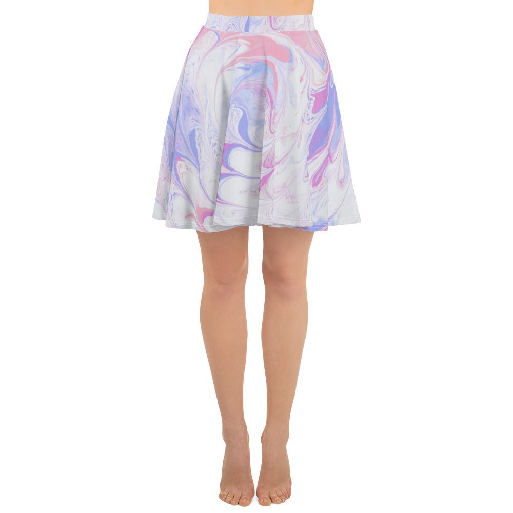 Fluid Colors Flair Women's Skater Skirt - FLAKOUT