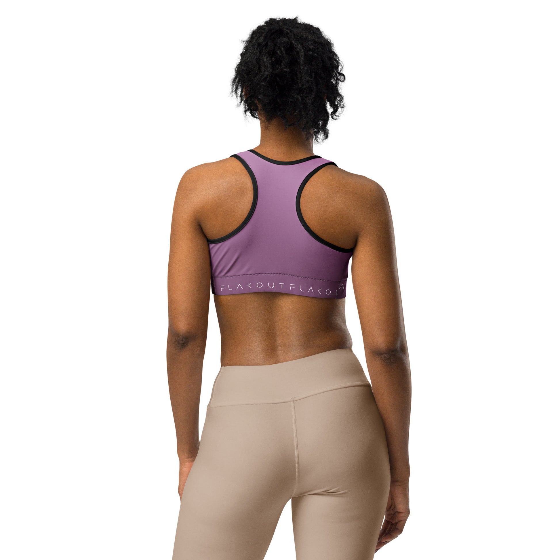 Violet Ecstasy Women's Sports Performance Bra - FLAKOUT