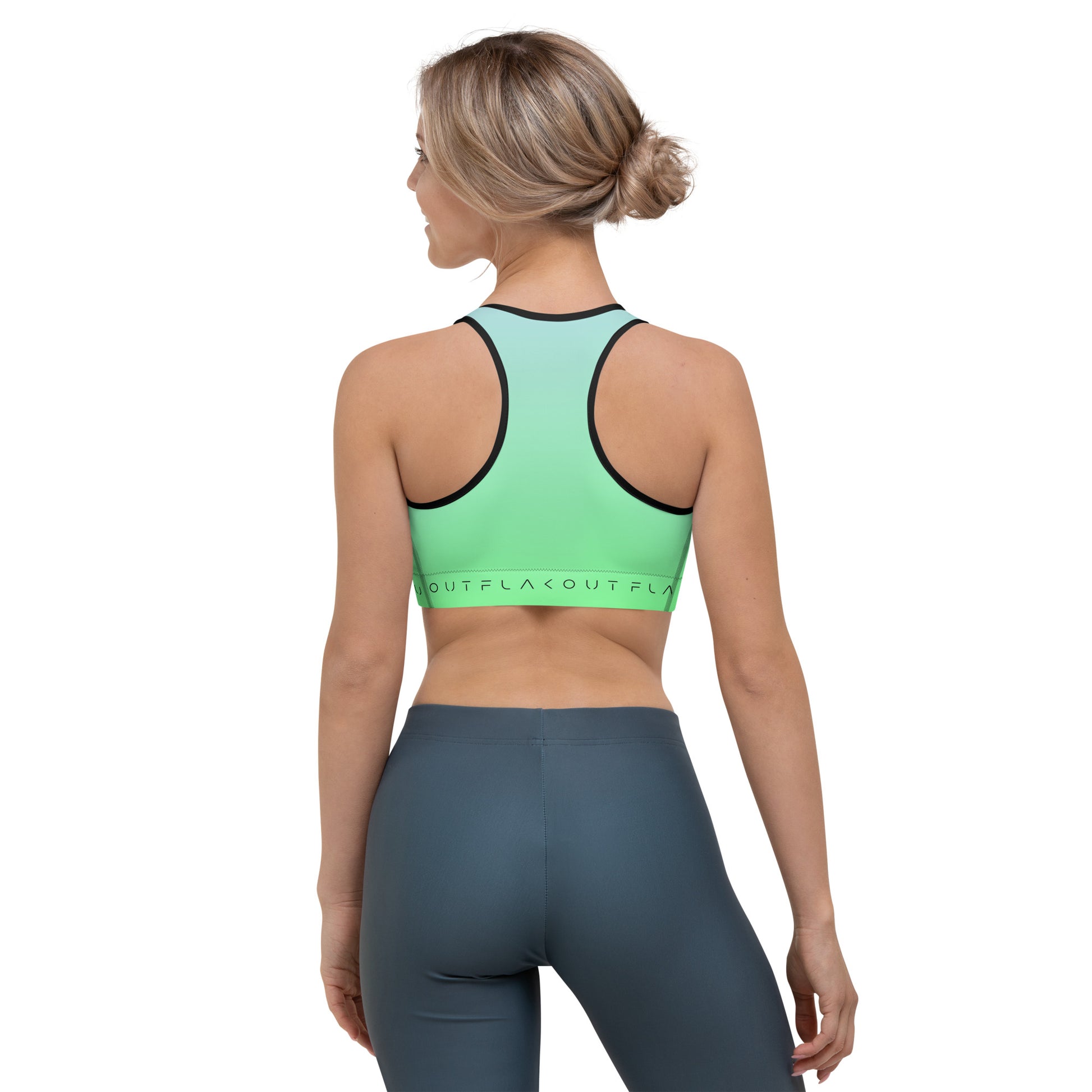 Zephyr Ensemble Women's Sports Performance Bra - FLAKOUT