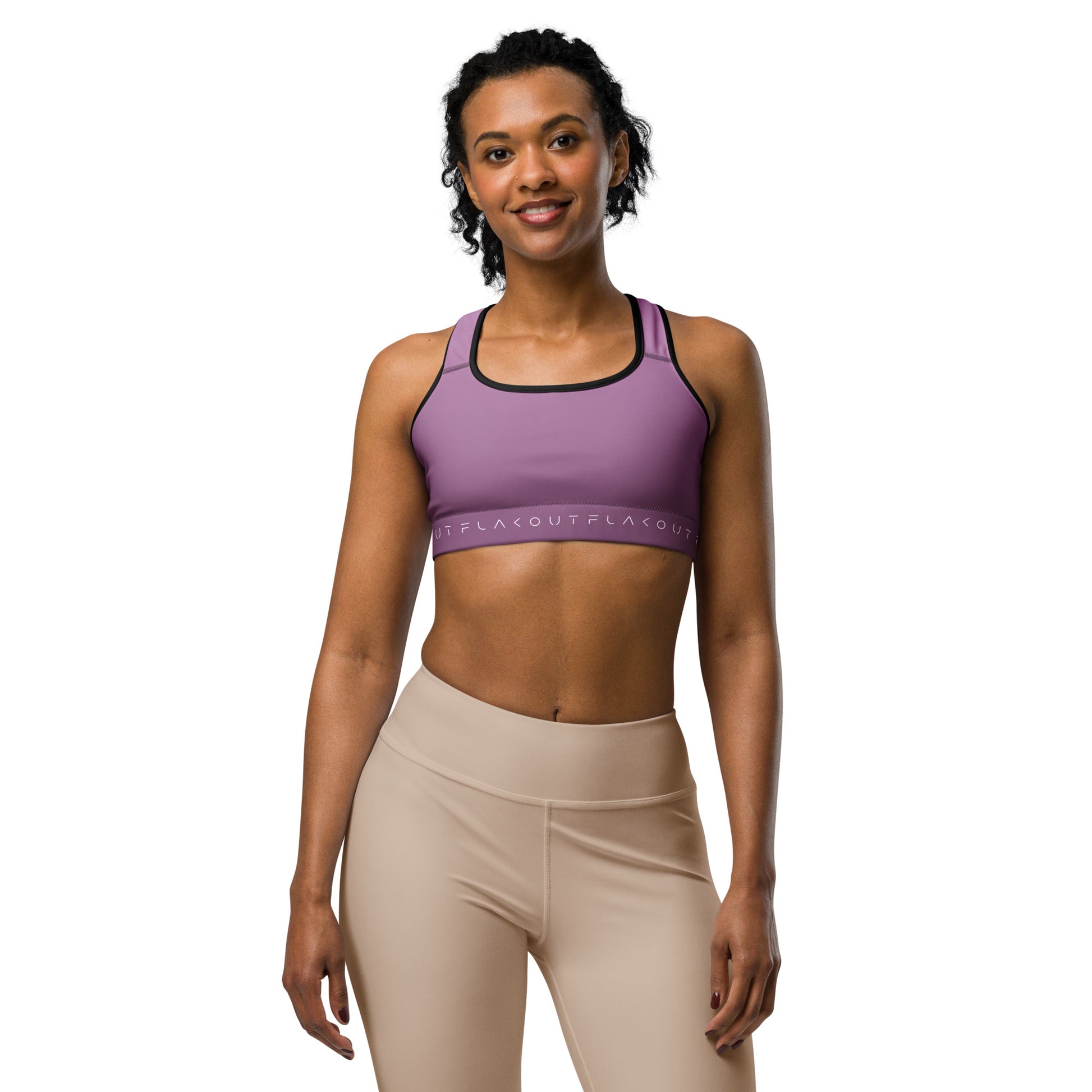 Violet Ecstasy Women's Sports Performance Bra - FLAKOUT