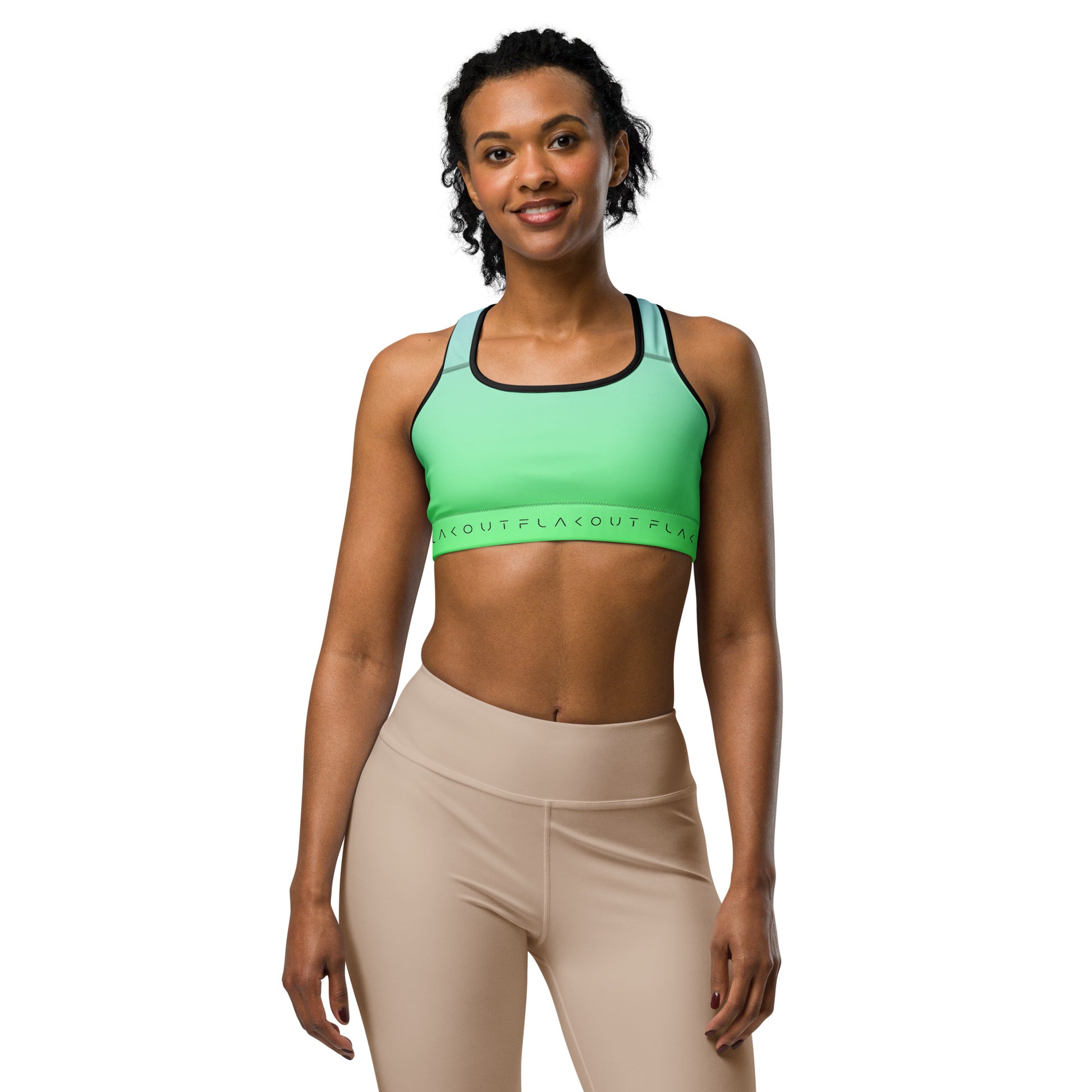 Zephyr Ensemble Women's Sports Performance Bra - FLAKOUT