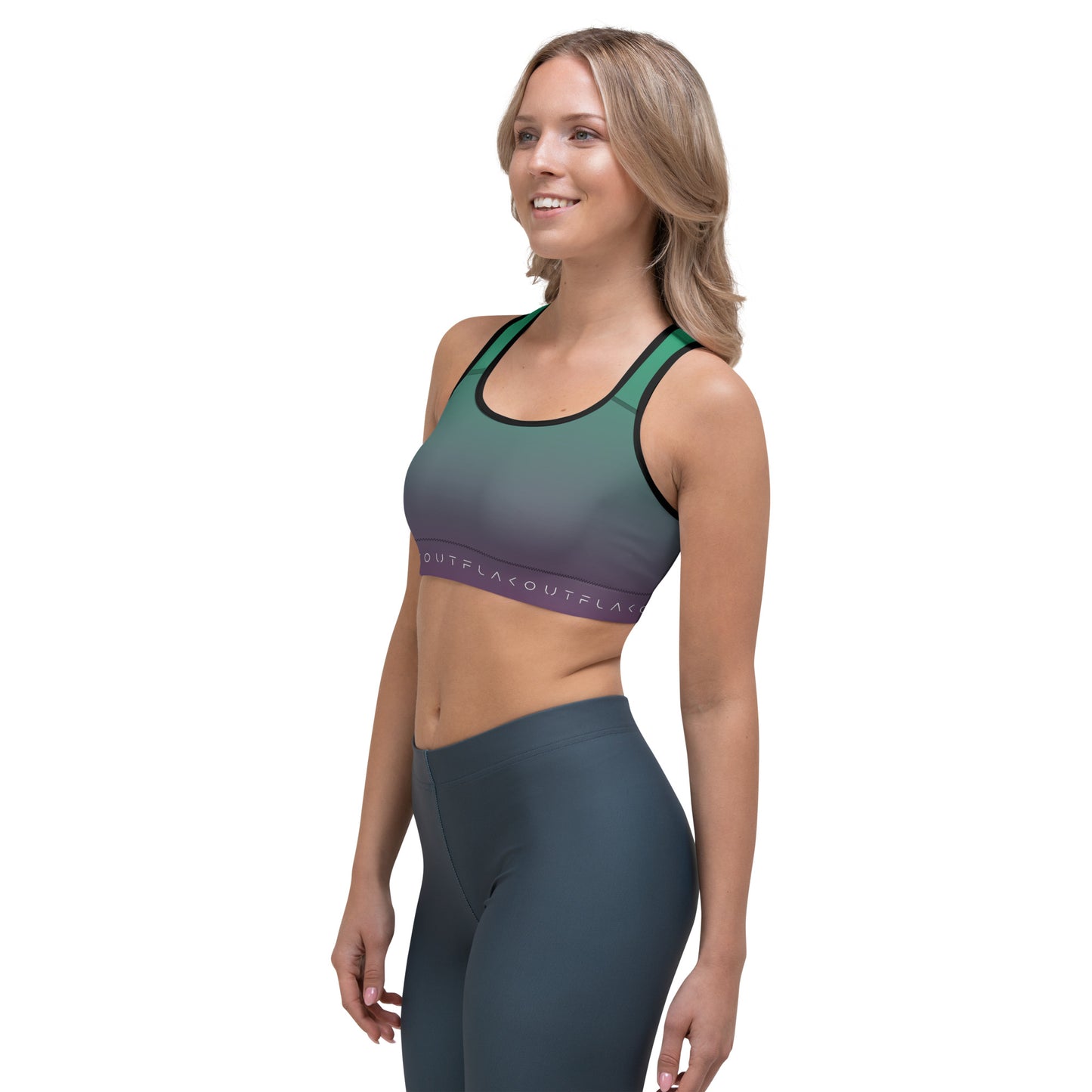 Plum Passion Women's Sports Performance Bra - FLAKOUT