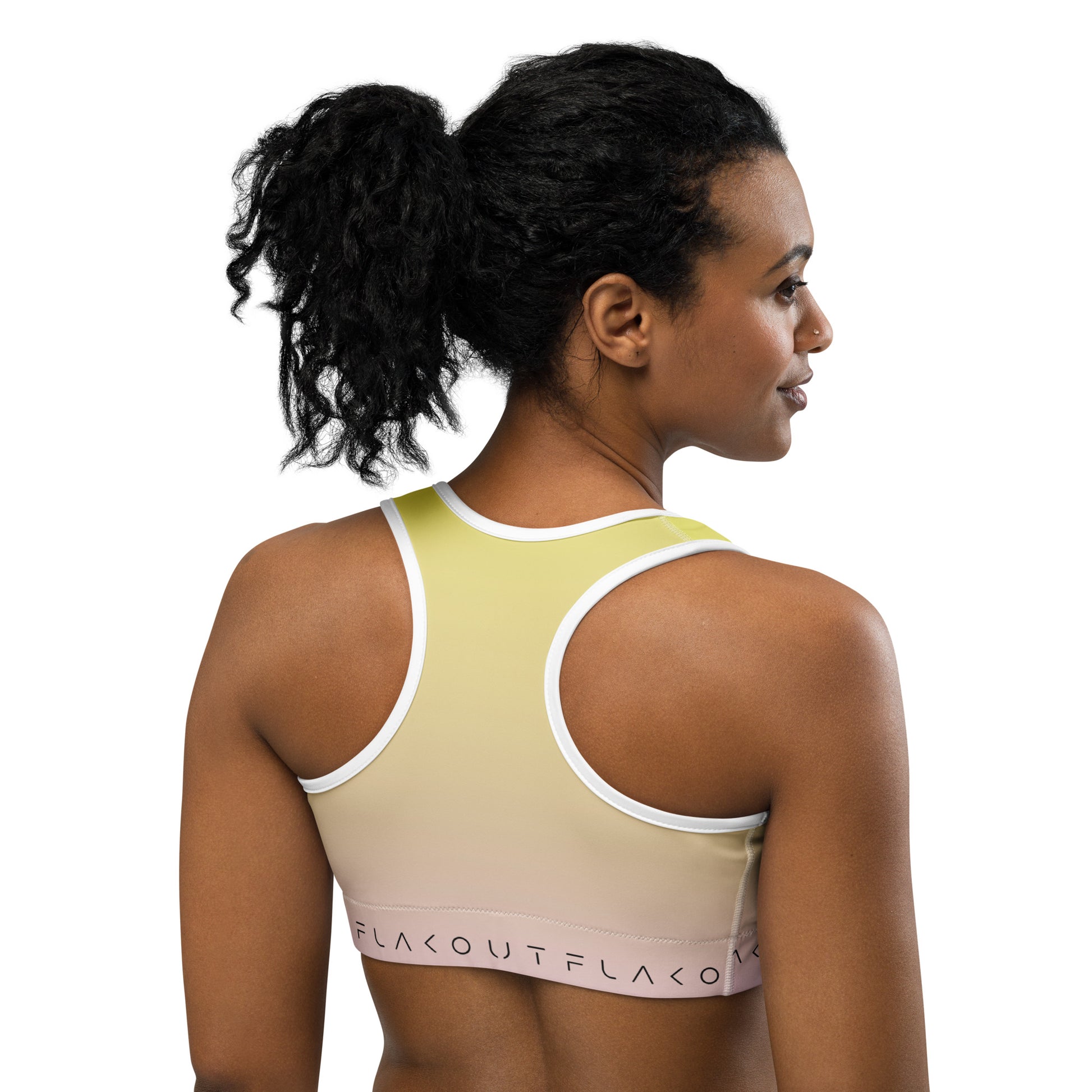 Lemonade Bliss Women's Sports Performance Bra - FLAKOUT