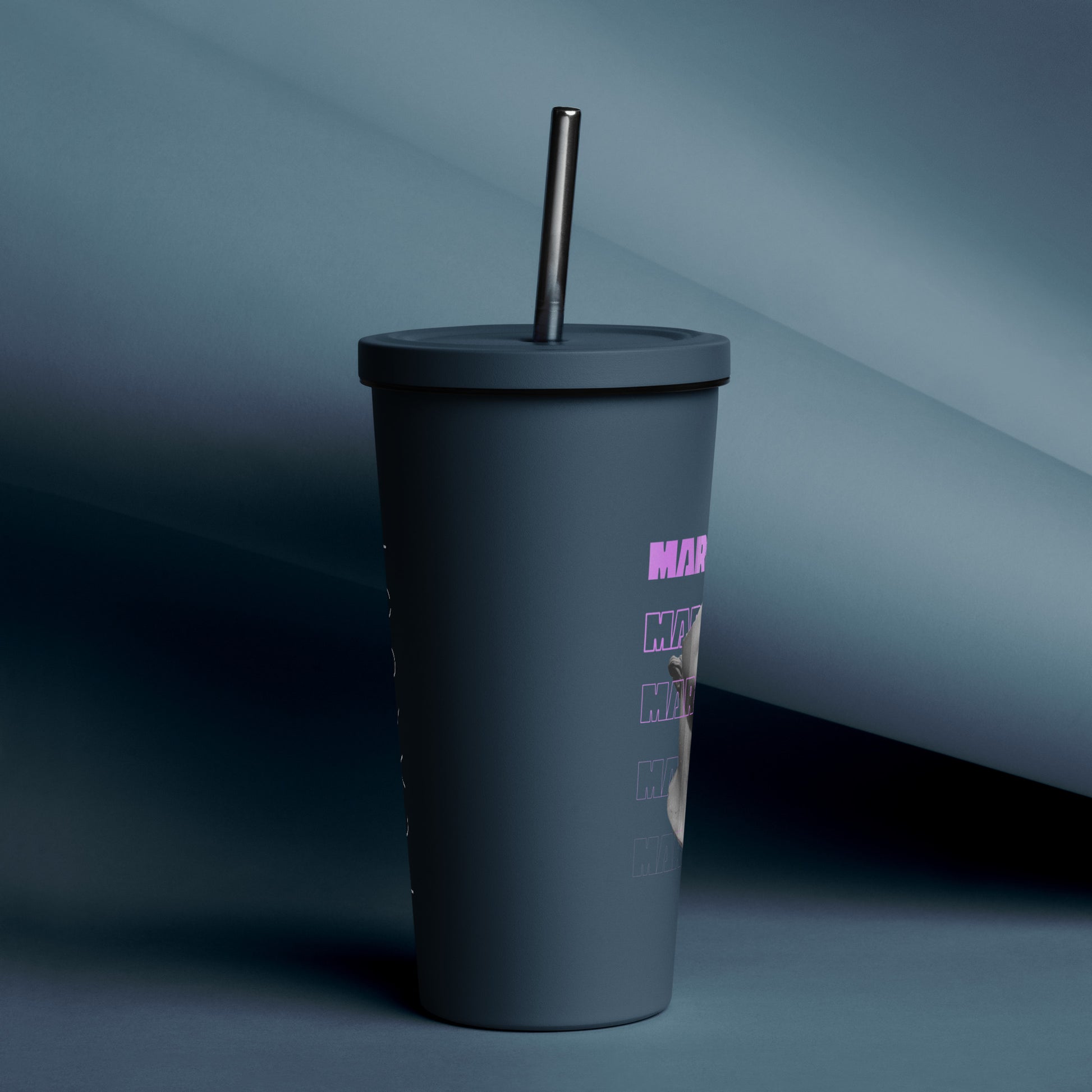 Regal Marquess Insulated Tumbler With A Straw - FLAKOUT