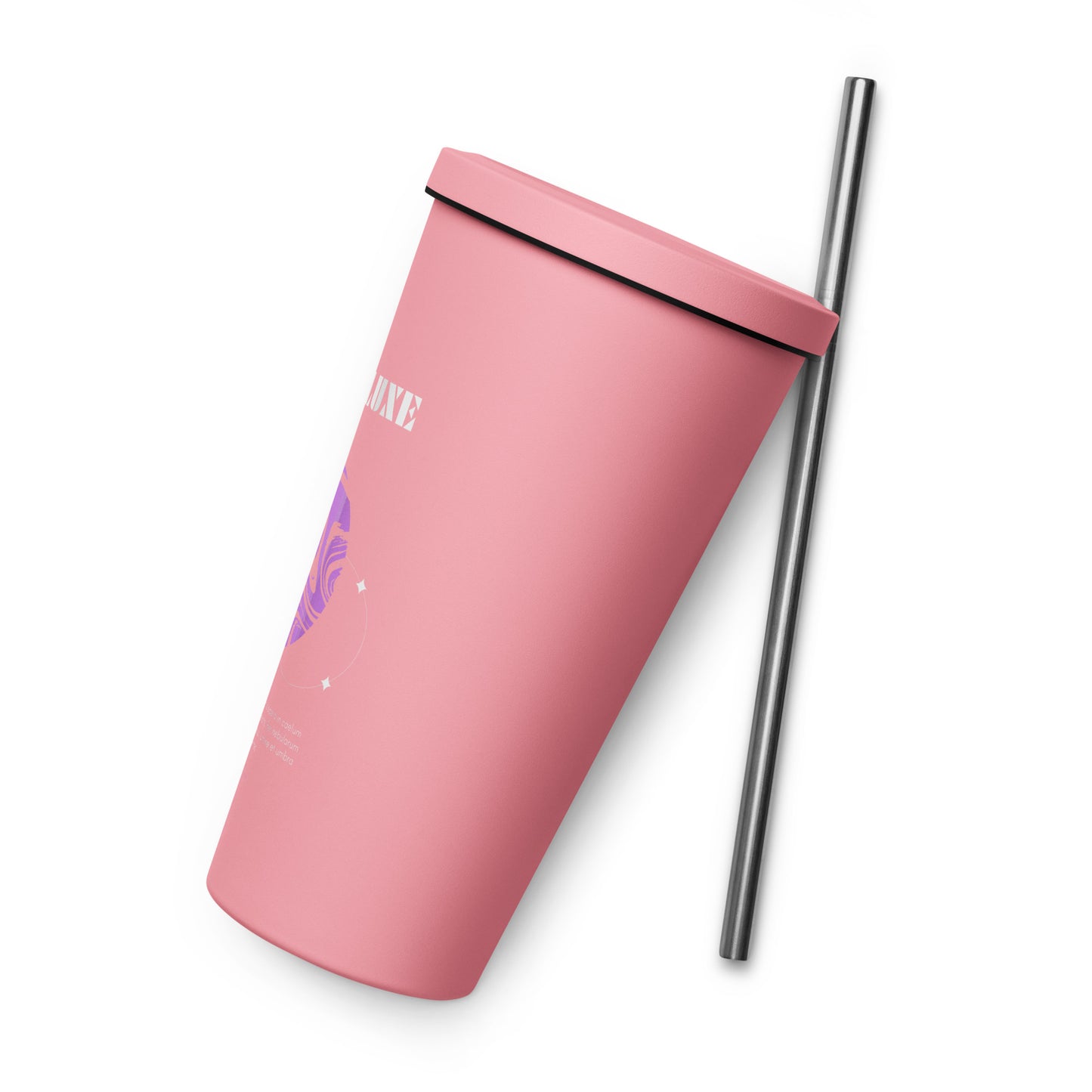 Nebuluxe Brilliance Insulated Tumbler With A Straw - FLAKOUT