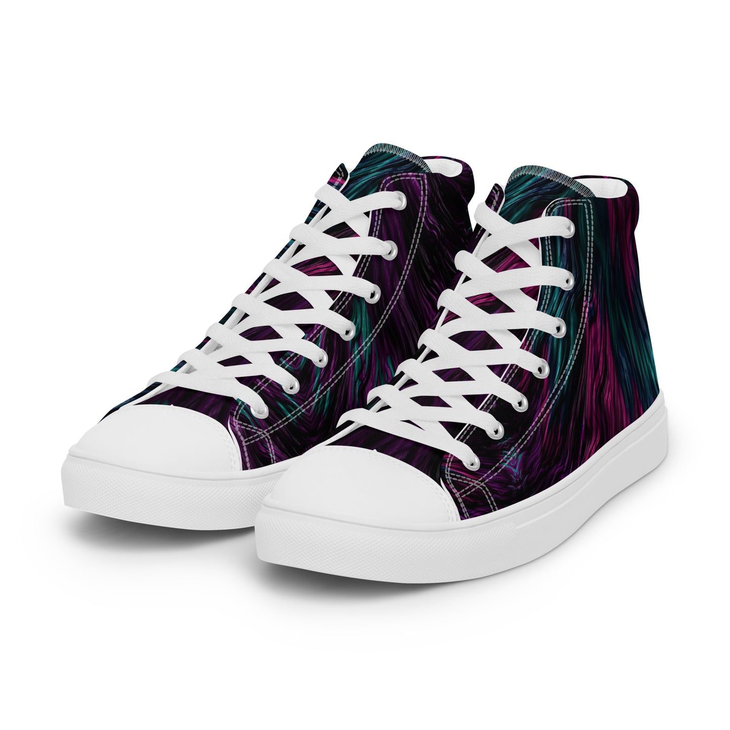 Harmony Fusion Men’s High Top Canvas Shoes - FLAKOUT