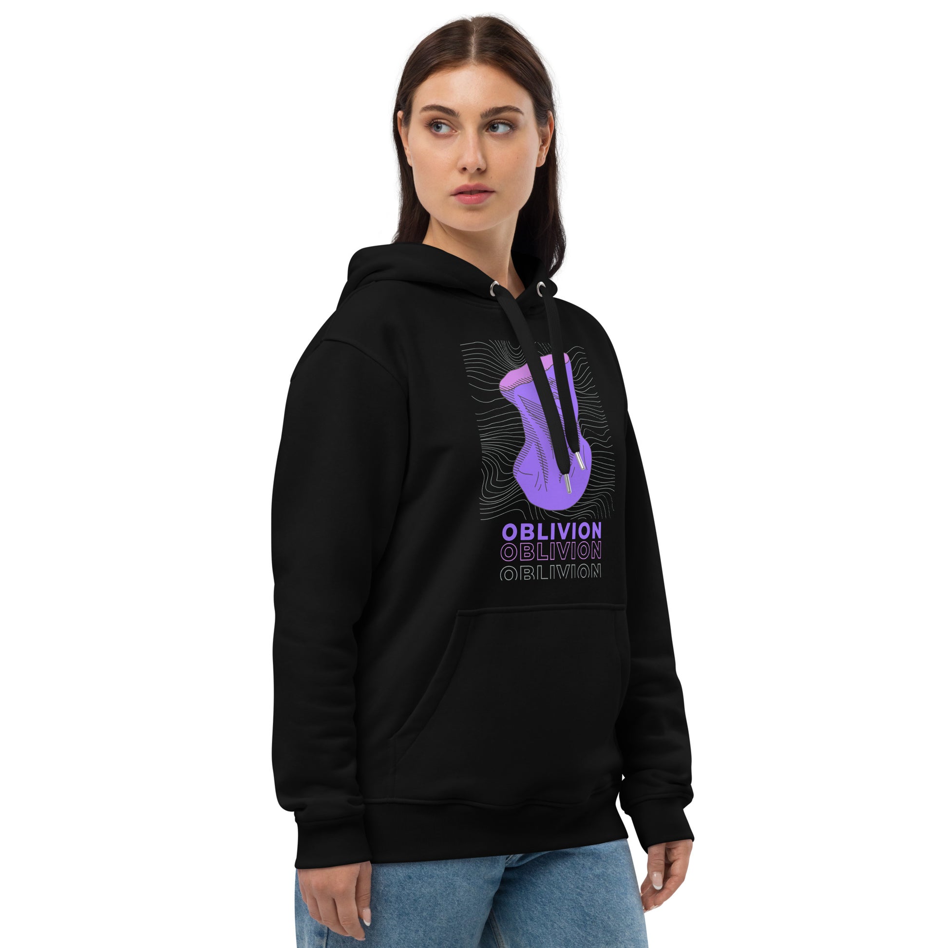 Violet Veil Of Oblivion Hoodie - FLAKOUT