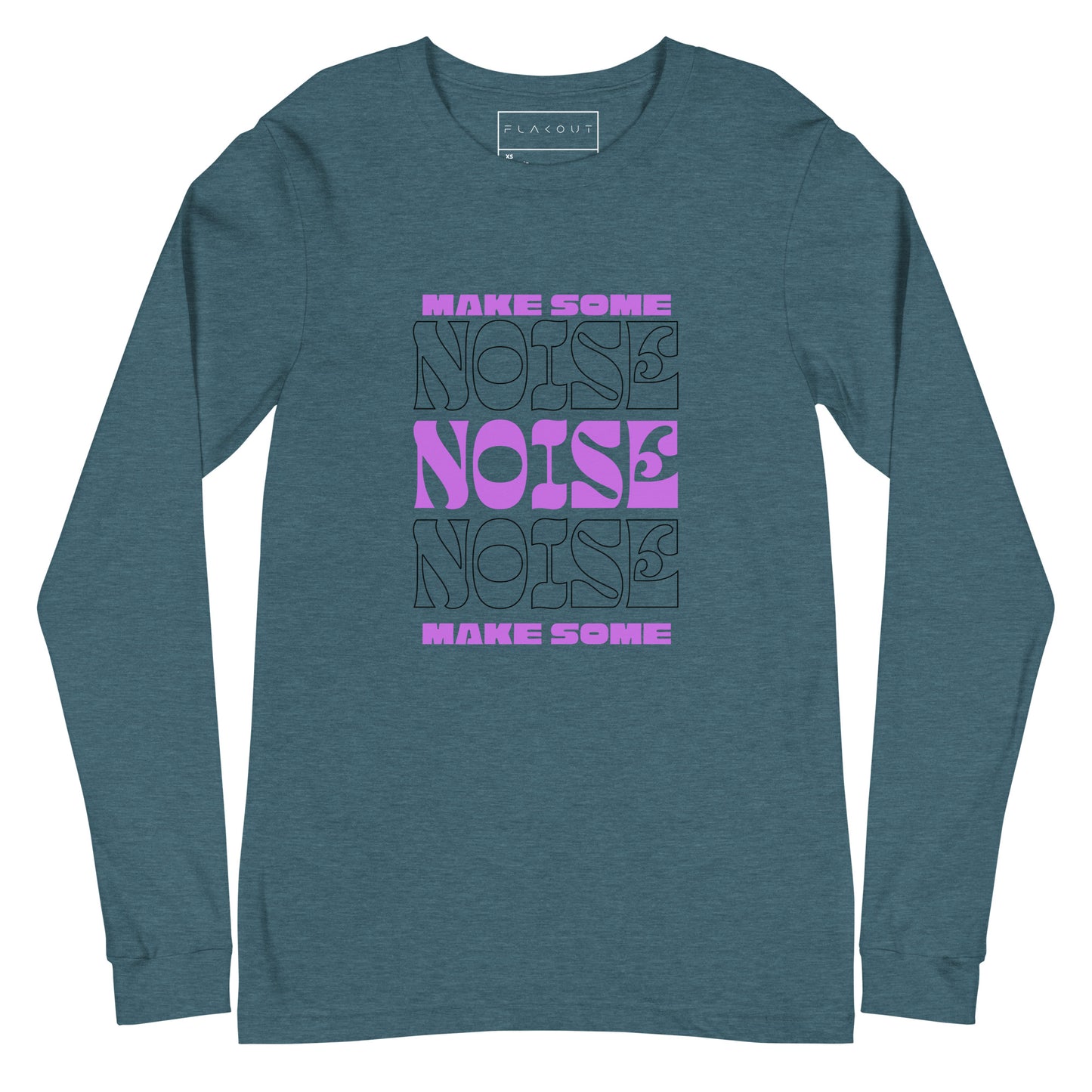 Resonance Make Some Noise Swagger Long Sleeve Tee - FLAKOUT