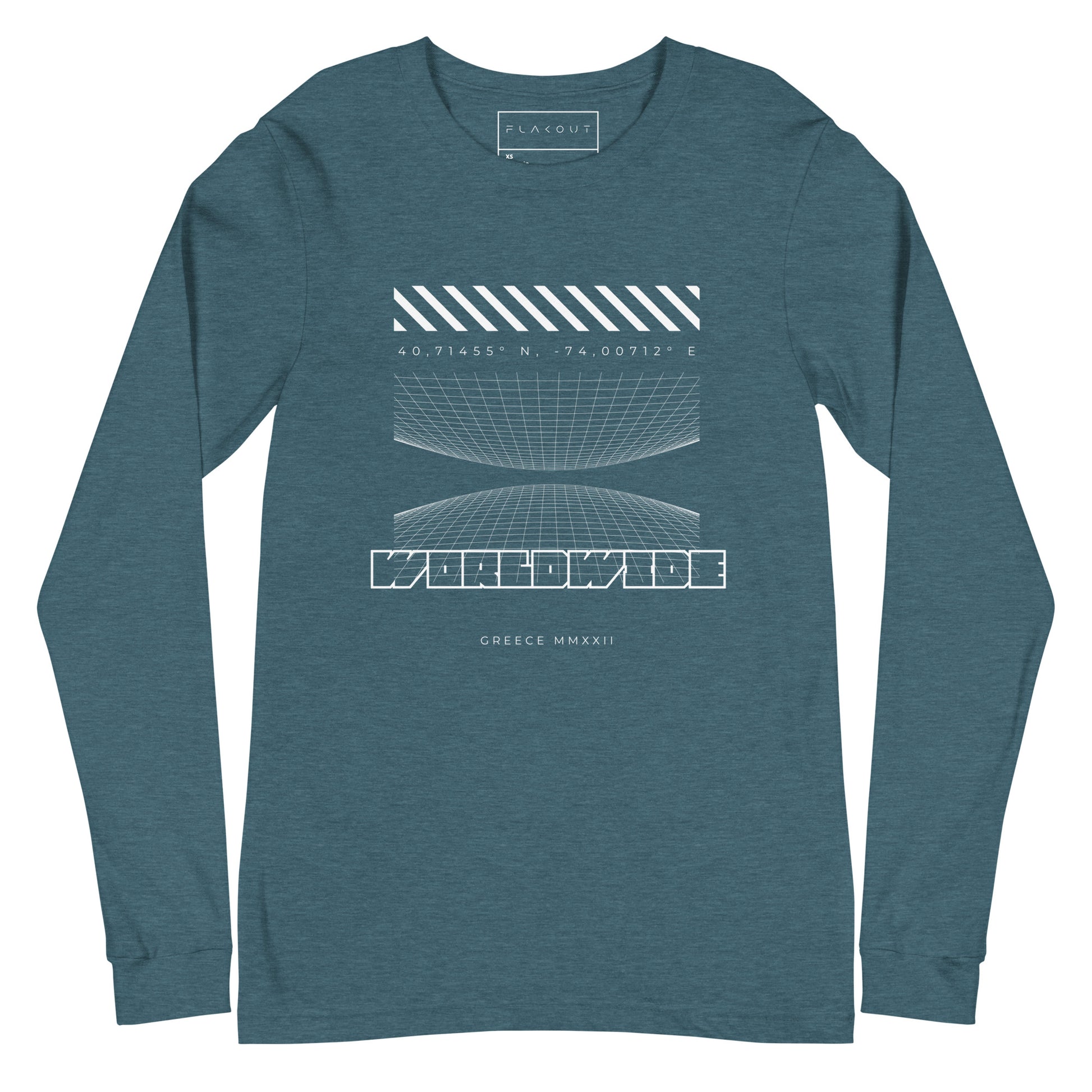 Long Sleeve Tee Worldwide - FLAKOUT