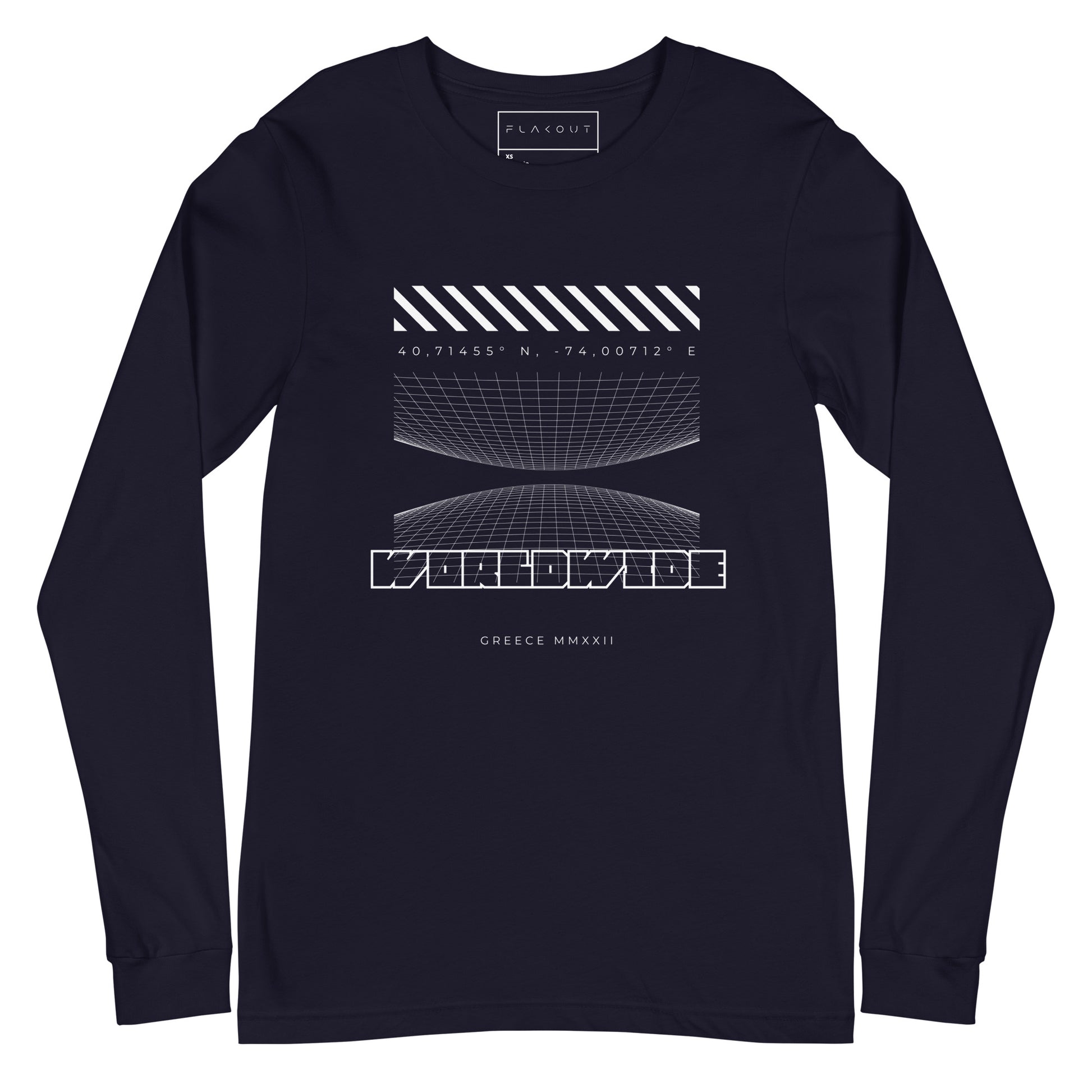 Long Sleeve Tee Worldwide - FLAKOUT