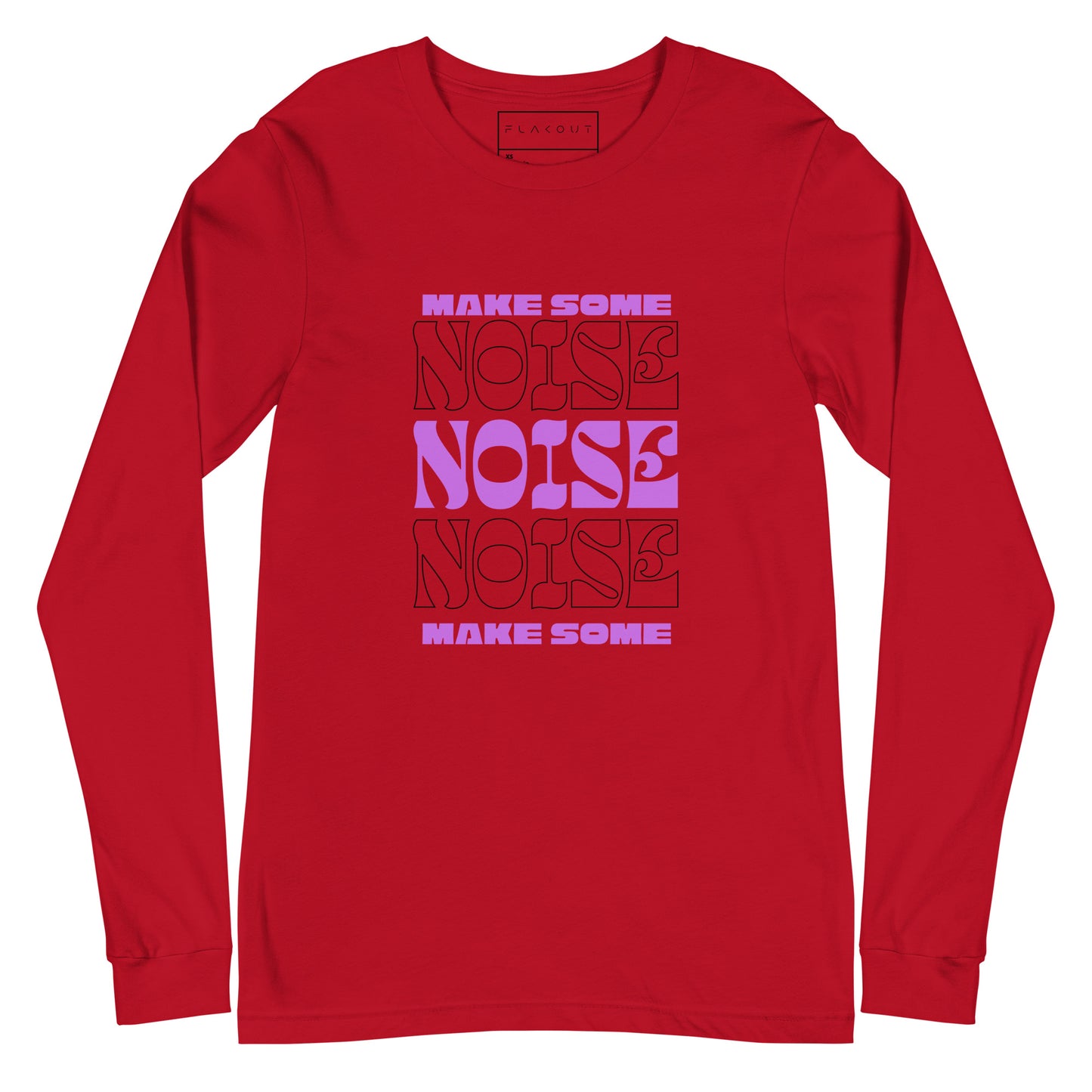 Resonance Make Some Noise Swagger Long Sleeve Tee - FLAKOUT