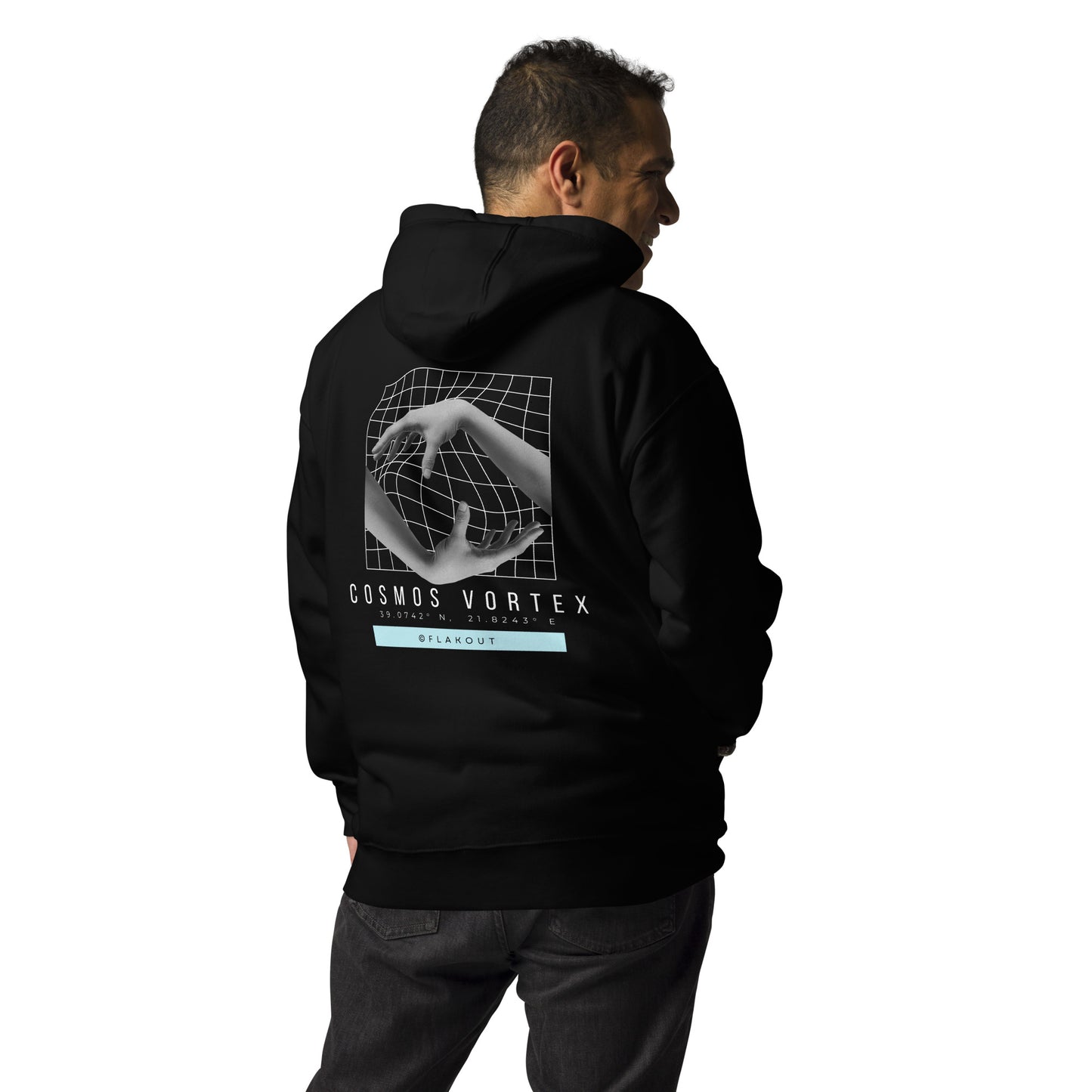 Cosmos Vortex Unisex Hoodie - FLAKOUT