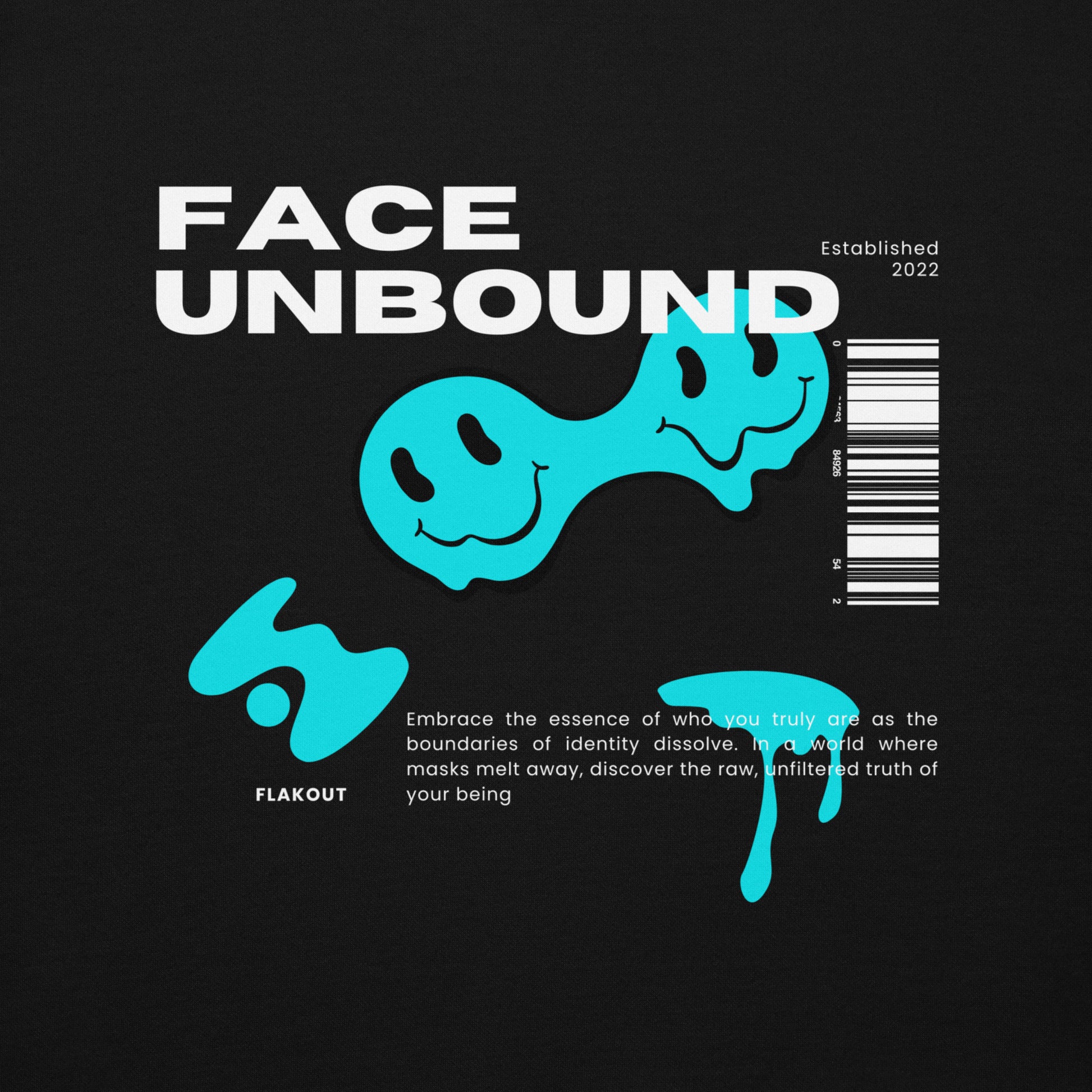 Face Unbound Unisex Hoodie - FLAKOUT