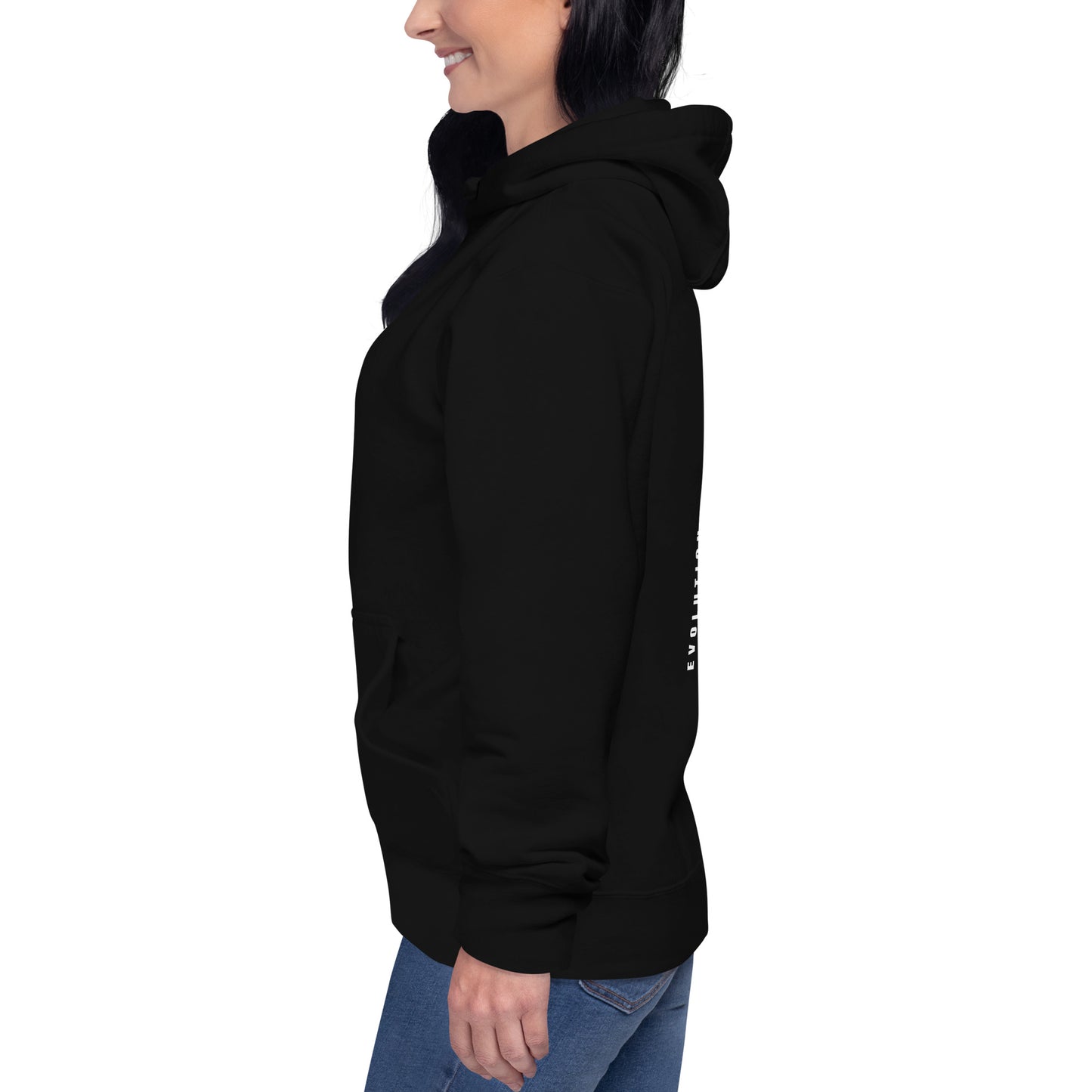 Human Evolution Unisex Hoodie - FLAKOUT