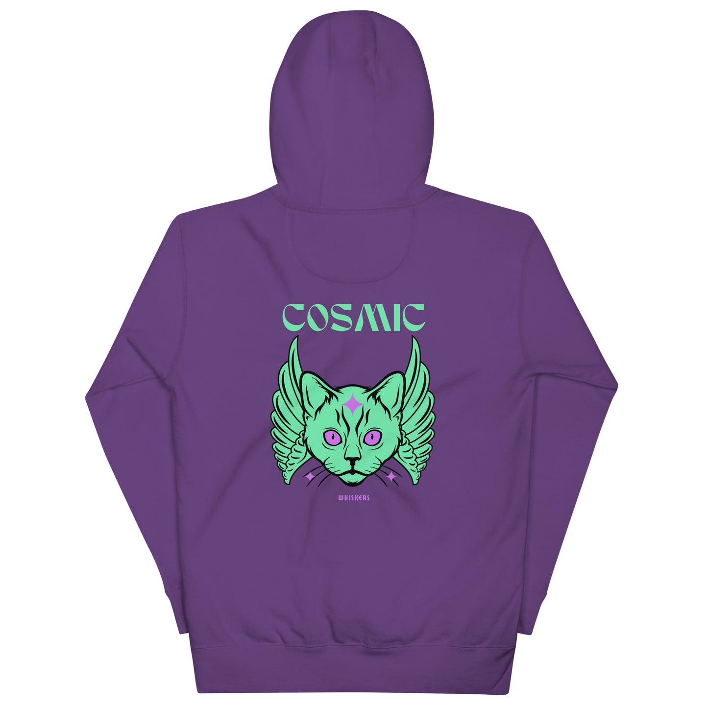 Cosmic Whiskers Unisex Hoodie - FLAKOUT