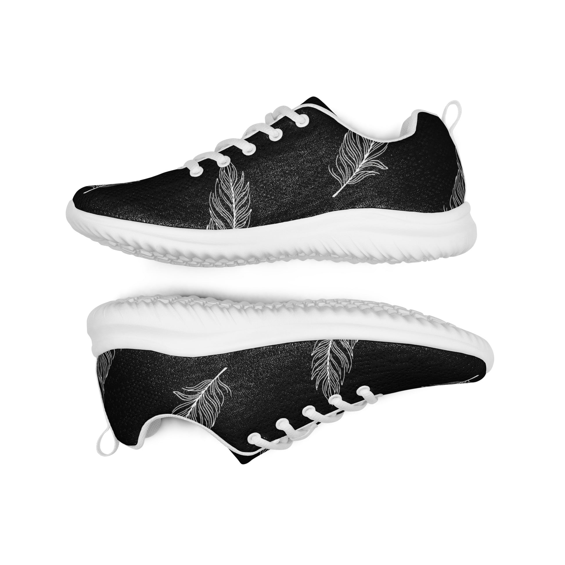 Ethereal Plumes Women’s Athletic Shoes - FLAKOUT