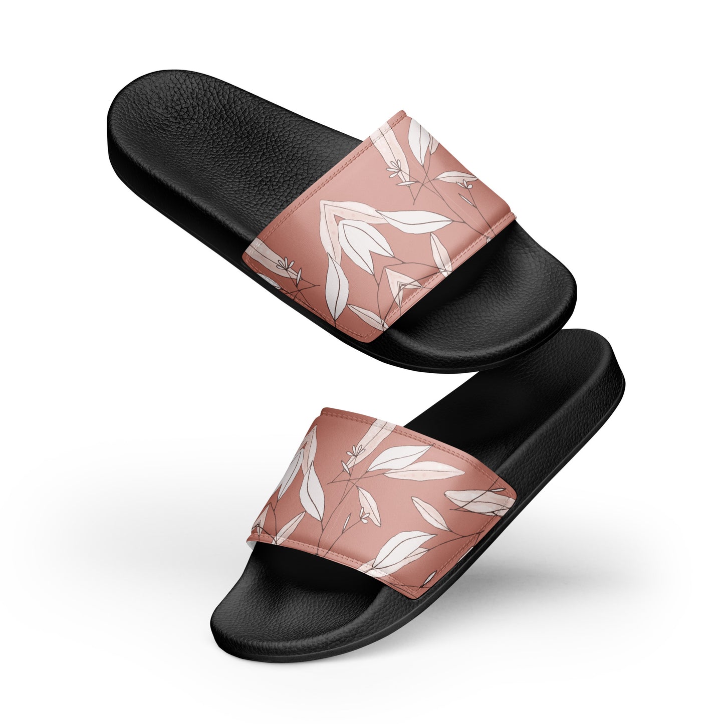 Feathered Finesse Women's Slides - FLAKOUT