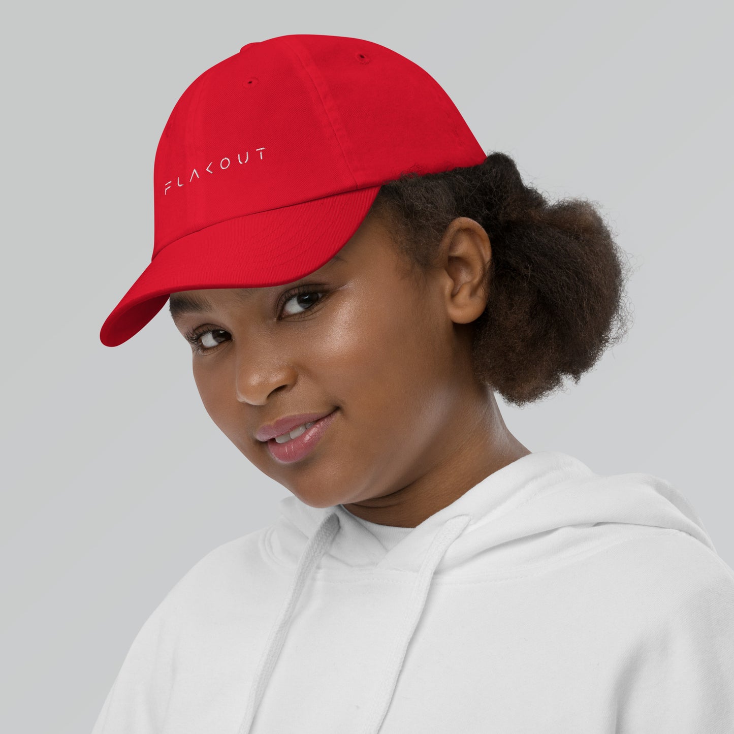 FLAKOUT Logo Embroidered Kid's Baseball Cap