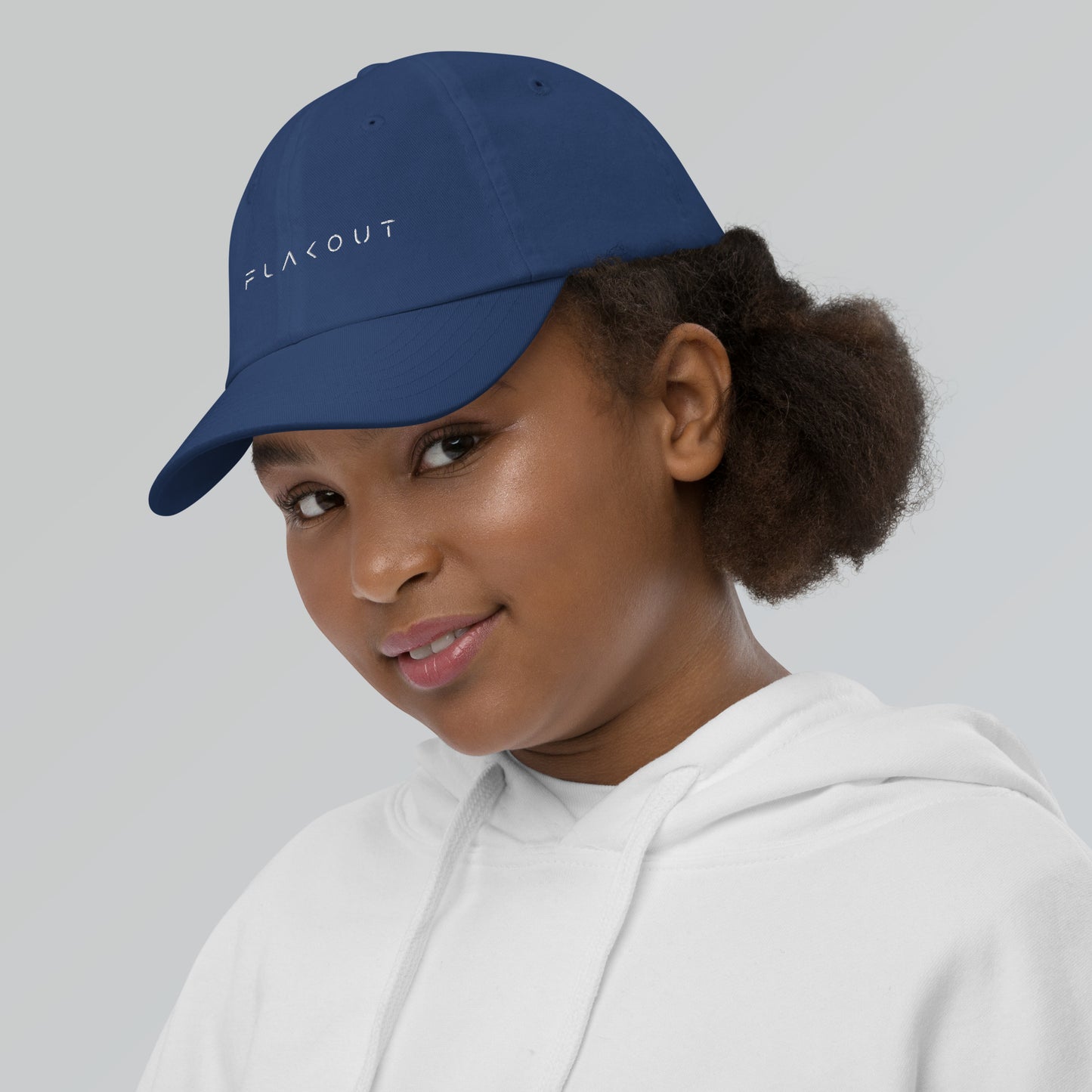 FLAKOUT Logo Embroidered Kid's Baseball Cap