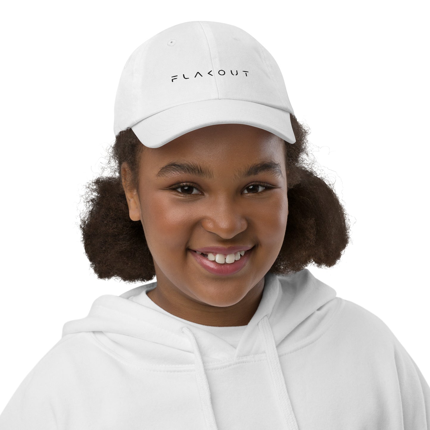 FLAKOUT Logo Embroidered Kid's Baseball Cap