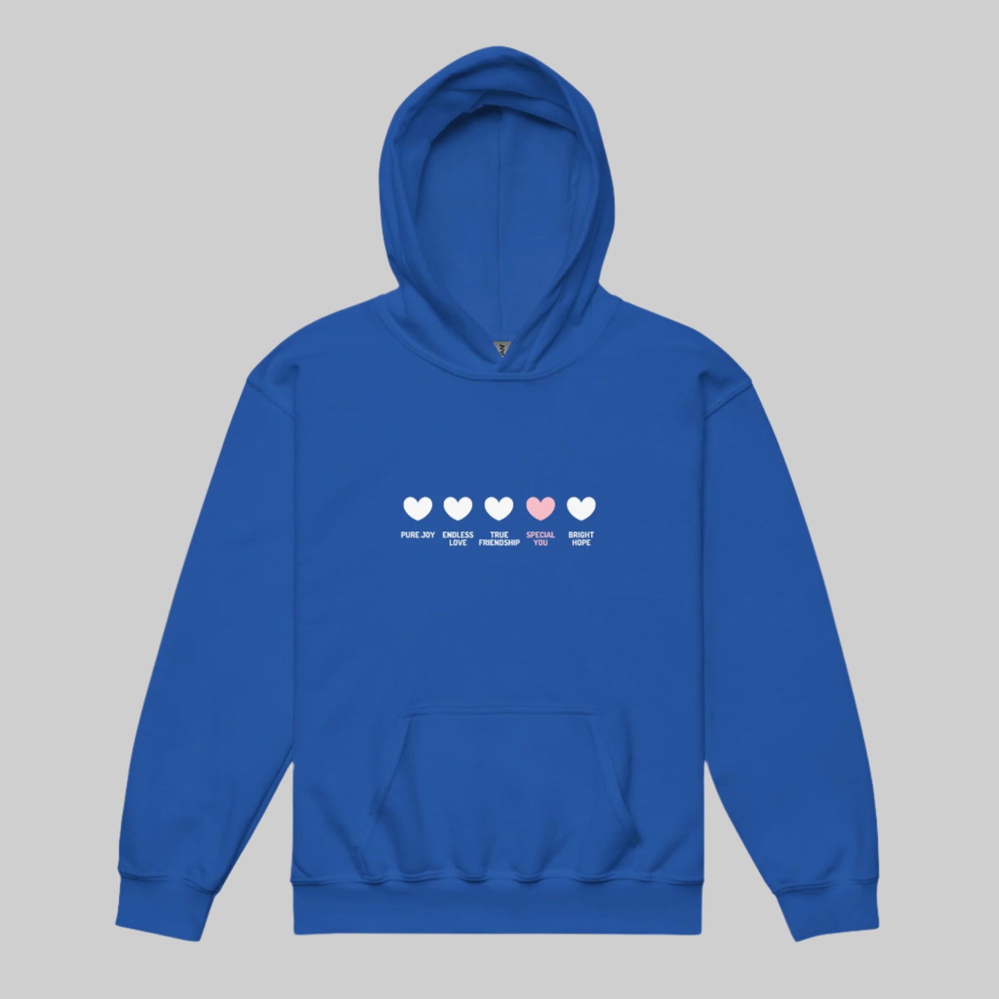 4 Hearts Girl's Snug Blend Hoodie - FLAKOUT