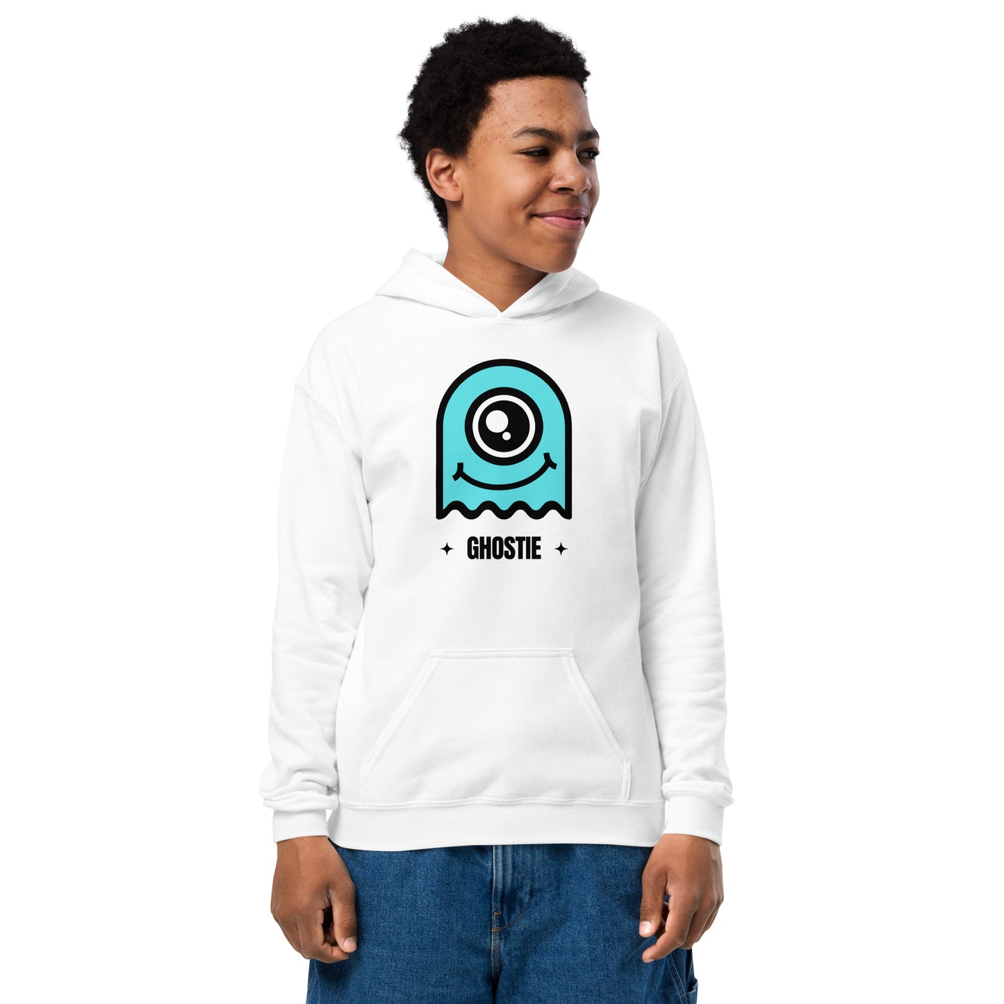 Ghostie Kid's Snug Blend Hoodie - FLAKOUT