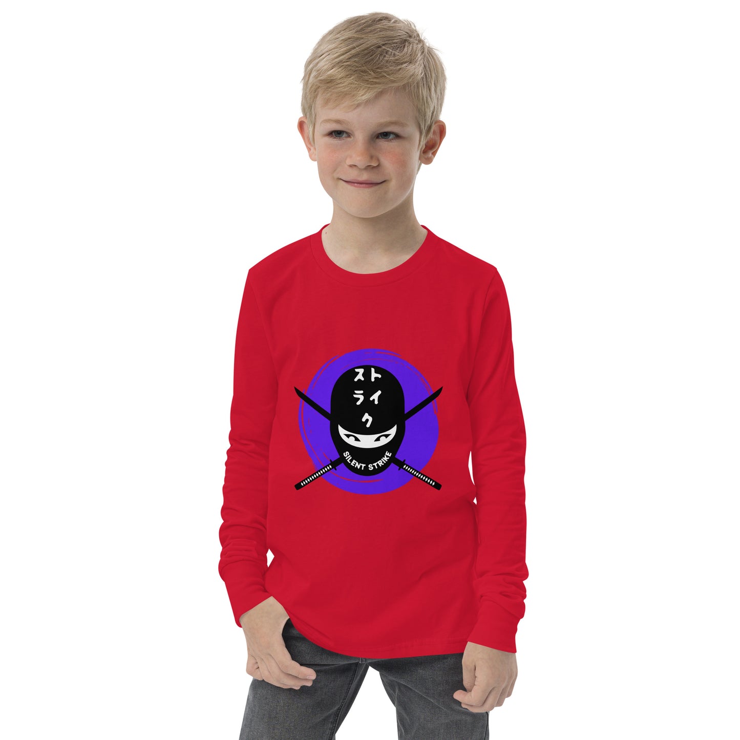 Silent Strike Unisex Kid's Long Sleeve Tee - FLAKOUT