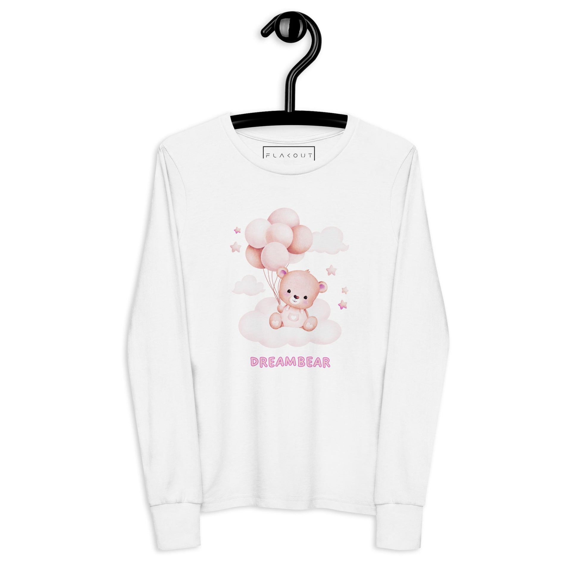 Dreambear Girl's Long Sleeve Tee - FLAKOUT