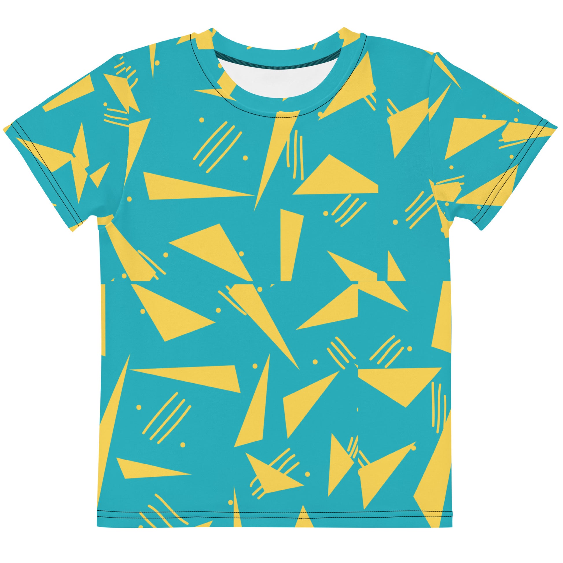 Kid's T-shirt Triangles - FLAKOUT